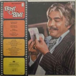 Biwi O Biwi サウンドトラック (Various Artists, Rahul Dev Burman, Nida Fazli, Vithalbhai Patel) - CD裏表紙