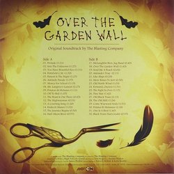 Over the Garden Wall Trilha sonora (The Blasting Company) - CD capa traseira