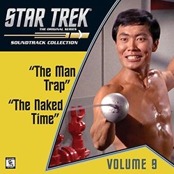 Star Trek: The Original Series 9: The Man Trap / The Naked Time Ścieżka dźwiękowa (Alexander Courage) - Okładka CD