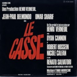 Le Casse Soundtrack (Ennio Morricone) - CD-Rckdeckel