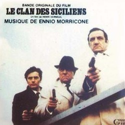 Le Clan des Siciliens Soundtrack (Ennio Morricone) - Cartula