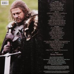 Game Of Thrones Soundtrack (Ramin Djawadi) - CD-Rückdeckel