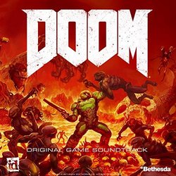 Doom Colonna sonora (Mick Gordon) - Copertina del CD