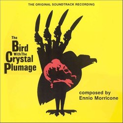 The Bird with the Crystal Plumage Soundtrack (Ennio Morricone) - CD cover