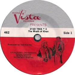 Star Trek II: The Wrath Of Khan Trilha sonora (Various Artists, James Horner) - CD-inlay