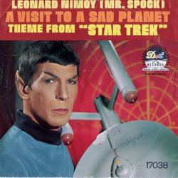 A Visit To A Sad Planet Soundtrack (Various Artists, Leonard Nimoy) - CD cover