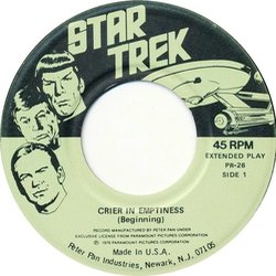 Star Trek: Crier In Emptiness Soundtrack (Various Artists) - CD-Inlay
