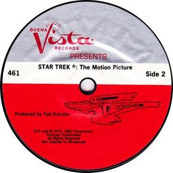 Star Trek Soundtrack (Jerry Goldsmith, Chuck Riley) - cd-inlay