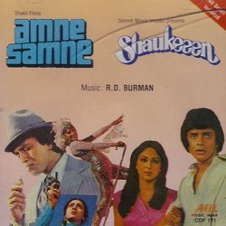 Amne Samne / Shaukeeen Soundtrack (Yogesh , Various Artists, Rahul Dev Burman) - CD cover