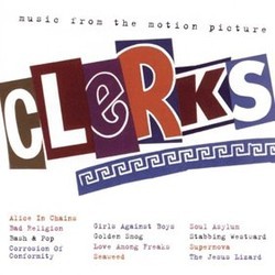 Clerks Trilha sonora (Various Artists) - capa de CD