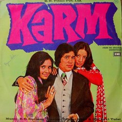 Karm Soundtrack (Various Artists, Rahul Dev Burman, Raj Kavi Tulsi, Bharat Vyas) - CD cover