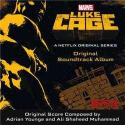 Luke Cage Ścieżka dźwiękowa (Ali Shaheed Muhammad, Adrian Younge) - Okładka CD