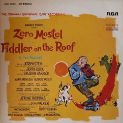 Fiddler on the Roof Soundtrack (Jerry Bock, Sheldon Harnick) - CD cover