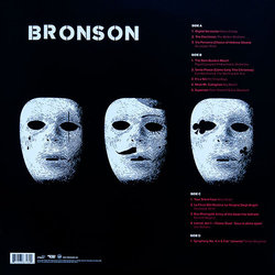 Bronson Ścieżka dźwiękowa (Various Artists) - Tylna strona okladki plyty CD