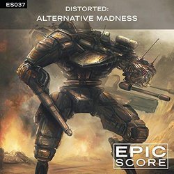 Distorted: Alternative Madness Trilha sonora (Epic Score) - capa de CD