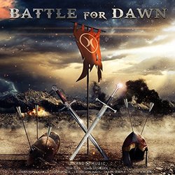 Battle for Dawn Trilha sonora (Brand X Music) - capa de CD