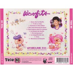 Les Woofits Ścieżka dźwiękowa (Various Artists, Micheline Dax) - Tylna strona okladki plyty CD