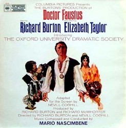 Doctor Faustus Ścieżka dźwiękowa (Mario Nascimbene) - Okładka CD