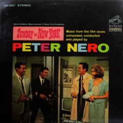 Sunday in New York サウンドトラック (Peter Nero) - CDカバー