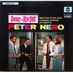 Sunday in New York Soundtrack (Peter Nero) - CD cover
