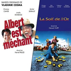 Albert est mchant / La soif de l'or サウンドトラック (Vladimir Cosma) - CDカバー