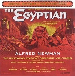 The Egyptian Soundtrack (Bernard Herrmann, Alfred Newman) - CD-Cover
