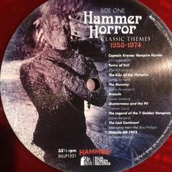 Hammer Horror: Classic Themes 1958-1974 サウンドトラック (Various Artists) - CDインレイ