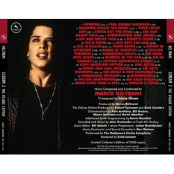 Scream 2 Soundtrack (Marco Beltrami) - CD Back cover