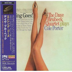 Anything Goes! The Dave Brubeck Quartet Plays Cole Porter Trilha sonora (Dave Brubeck, Cole Porter) - capa de CD