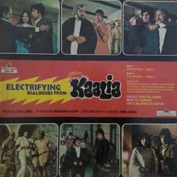 Electrifying dialogues from Kaalia Soundtrack (Various Artists, Rahul Dev Burman, Majrooh Sultanpuri) - CD Back cover