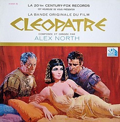 Cleopatra Ścieżka dźwiękowa (Alex North) - Okładka CD
