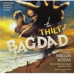The Thief of Bagdad Soundtrack (Mikls Rzsa) - CD cover