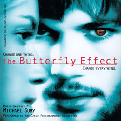 The Butterfly Effect サウンドトラック (Michael Suby) - CDカバー