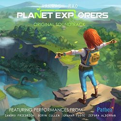 Planet Explorers Soundtrack (Aakaash Rao) - CD cover