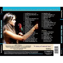The Blue Lagoon Trilha sonora (Basil Poledouris) - CD capa traseira