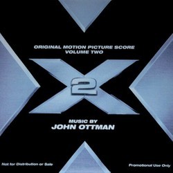 X2 Volume Two サウンドトラック (John Ottman) - CDカバー