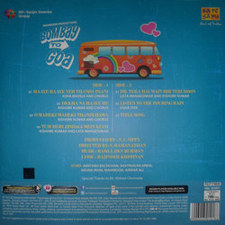 Bombay to Goa Soundtrack (Various Artists, Rahul Dev Burman, Rajinder Krishan) - CD Back cover