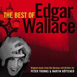 The Best of Edgar Wallace サウンドトラック (Martin Bttcher, Peter Thomas) - CDカバー