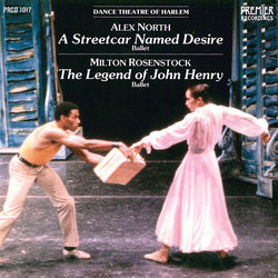 A Streetcar Named Desire / The Legend of John Henry Soundtrack (Alex North, Milton Rosenstock) - CD cover