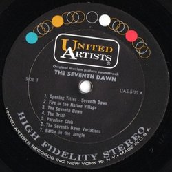 The 7th Dawn Trilha sonora (Riz Ortolani) - CD-inlay