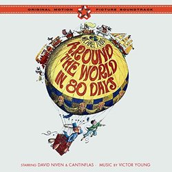 Around the World in 80 Days サウンドトラック (Victor Young) - CDカバー
