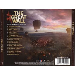 The Great Wall Colonna sonora (Ramin Djawadi) - Copertina posteriore CD