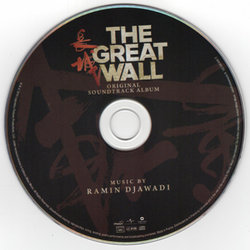 The Great Wall Colonna sonora (Ramin Djawadi) - cd-inlay