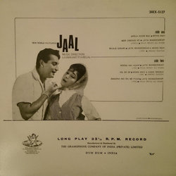 Jaal Colonna sonora (Lata Mangeshkar, Raja Mehdi Ali Khan, Laxmikant Pyarelal, Mohammed Rafi) - Copertina posteriore CD