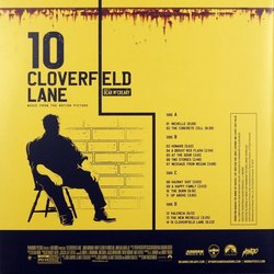 10 Cloverfield Lane サウンドトラック (Bear McCreary) - CD裏表紙