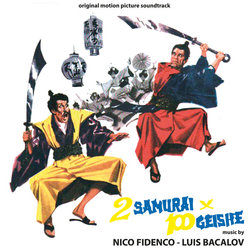 2 Samurai per 100 Gheishe - Franco, Ciccio e le vedove allegre Colonna sonora (Luis Bacalov, Nico Fidenco, Carlo Savina) - Copertina del CD