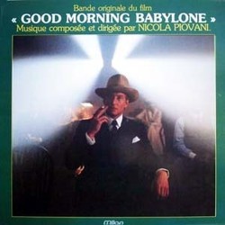 Good Morning Babylone Colonna sonora (Nicola Piovani) - Copertina del CD
