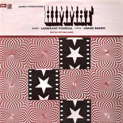 Himmat サウンドトラック (Anand Bakshi, Asha Bhosle, Lata Mangeshkar, Laxmikant Pyarelal, Mohammed Rafi) - CDカバー