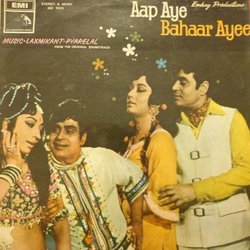 Aap Aye Bahaar Ayee Soundtrack (Various Artists, Anand Bakshi, Laxmikant Pyarelal) - CD cover