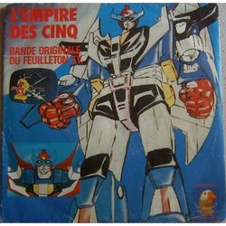 L'Empire des cinq Soundtrack (Jean-Pierre Bourtayre, Jacques Revaux) - CD cover